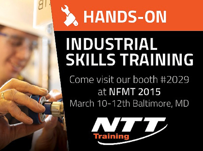 NTT Training is Exhibiting at NFMT 2015